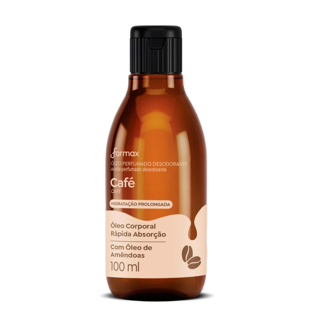 Óleo Corporal Farmax Café Farmax 100ml