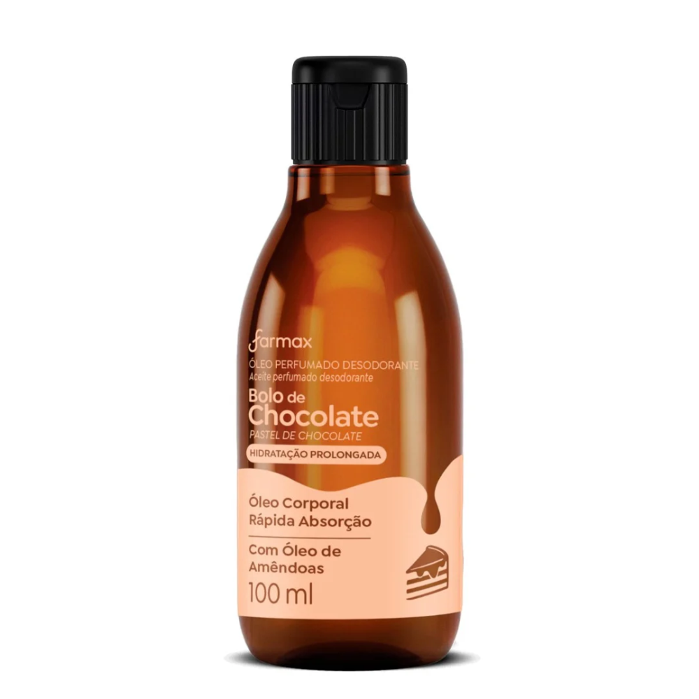 Óleo Corporal Farmax Chocolate 100ml