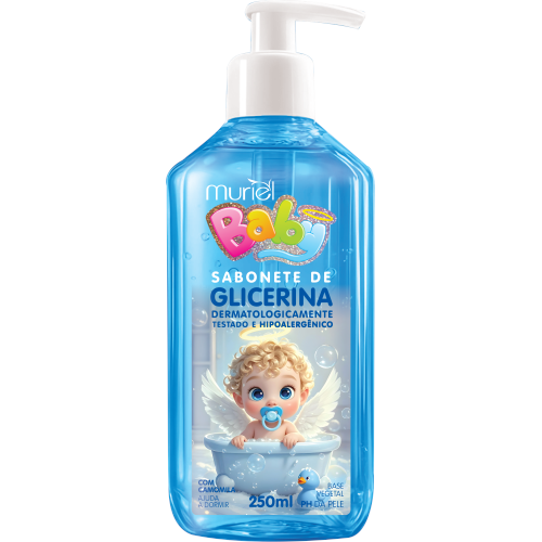 Sabonete Líquido Muriel Baby Azul 250ml