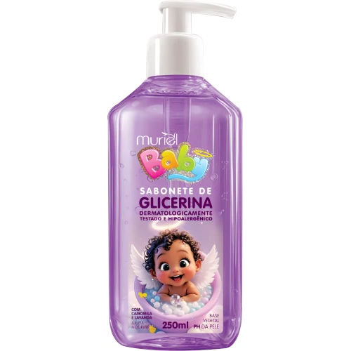 Sabonete Líquido Muriel Baby Lavanda 250ml
