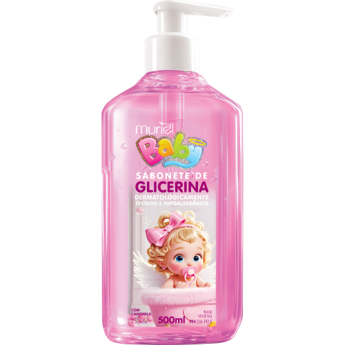 Sabonete Líquido Muriel Baby Rosa 500ml