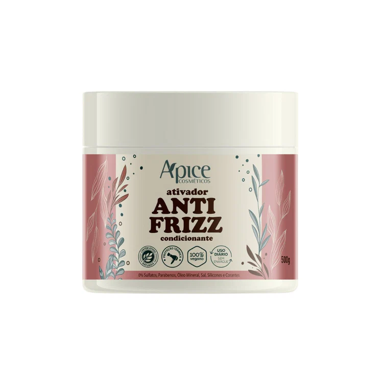 Ativador de Cachos Ápice No Poo AntiFrizz 500g