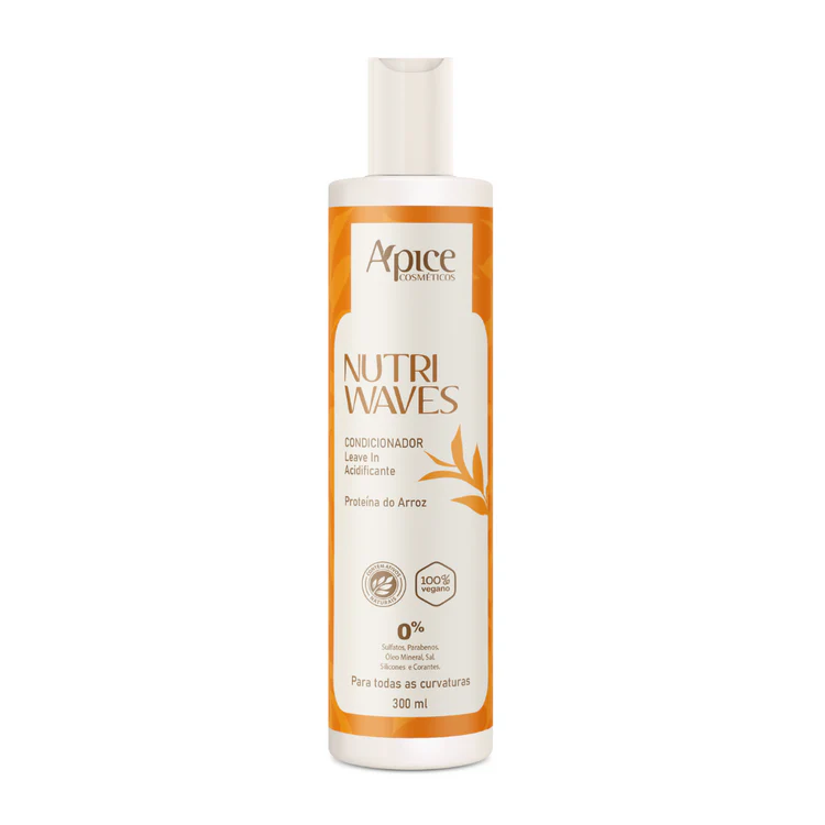 Condicionador Ápice Nutri Waves Acidificante e Leave-In 300ml