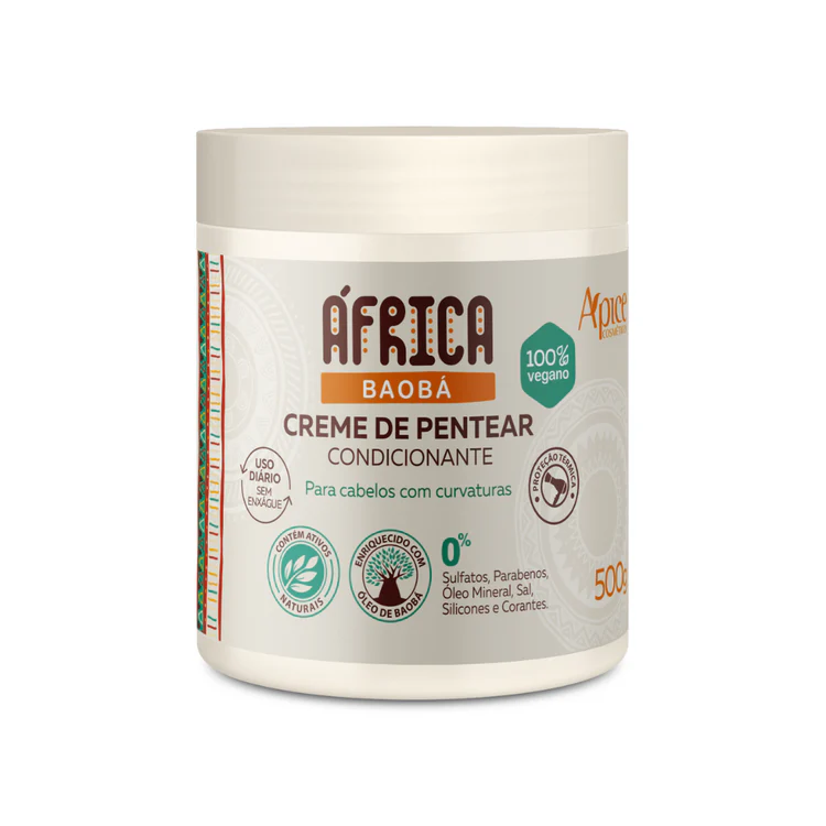 Creme de pentear Ápice África Baobá No Poo Condicionante 500g
