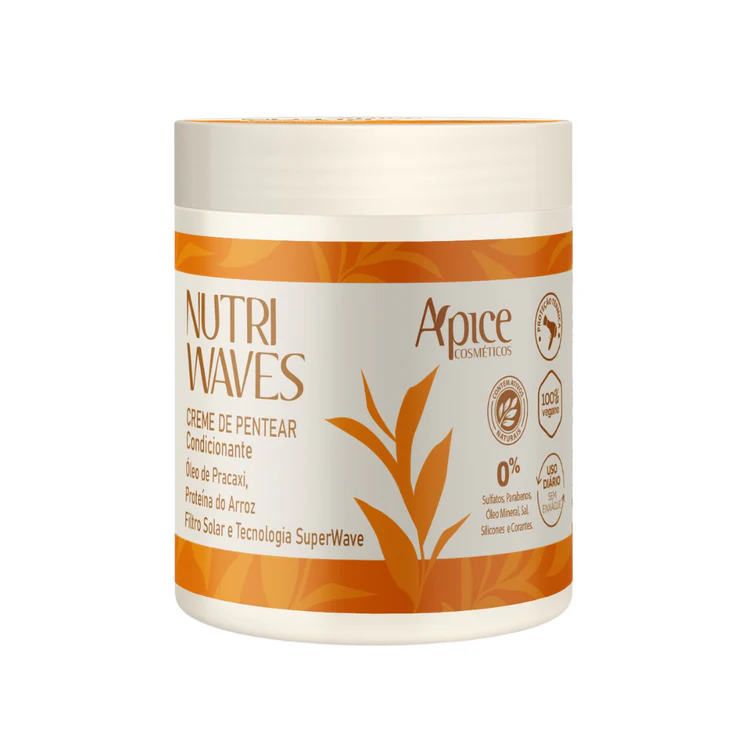 Creme de pentear Ápice Nutri Waves No Poo Condicionante 500g
