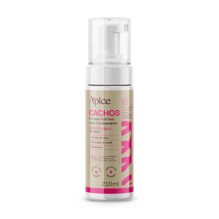 Mousse Ápice Cachos Essense Low Poo 210ml