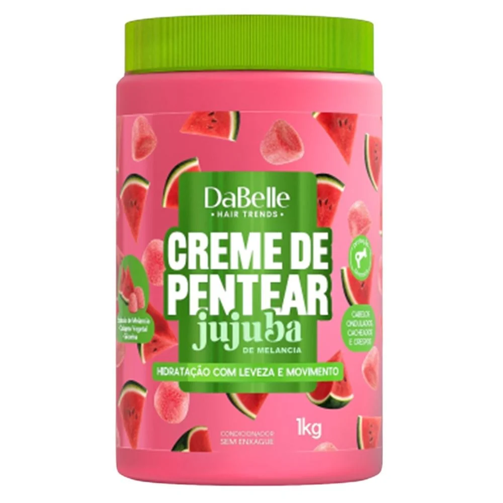 Creme Para Pentear Dabelle Jujuba De Melancia 1Kg