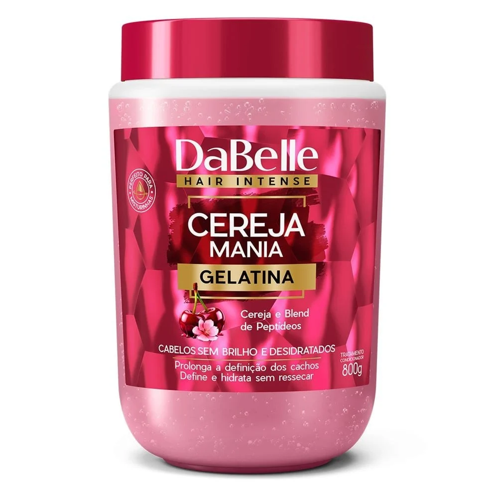 Gelatina Dabelle Cereja Mania 800G