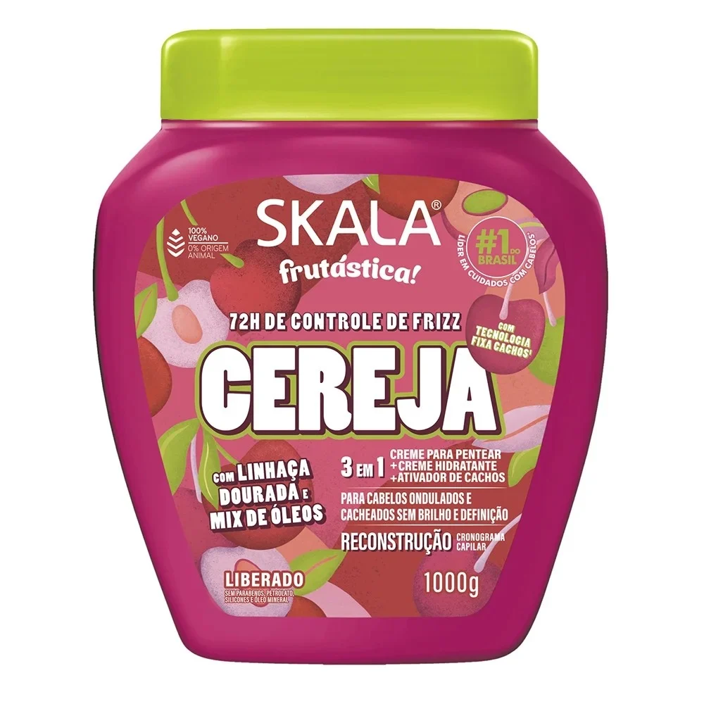 Creme De Tratamento Skala Frutástica Cereja 1Kg