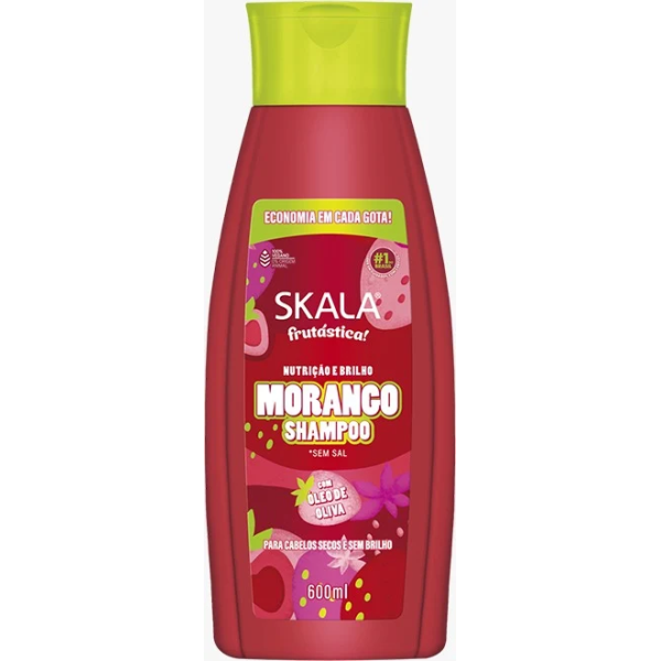 Shampoo Skala Frutástica Morango 600ml