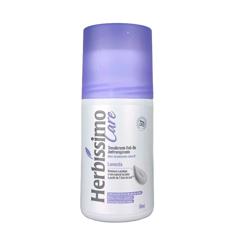 Desodorante Roll-On Herbíssimo Care Lavanda 50ml