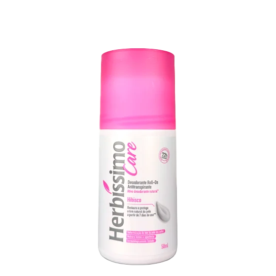 Desodorante Roll-On Herbíssimo Care Hibisco 50ml