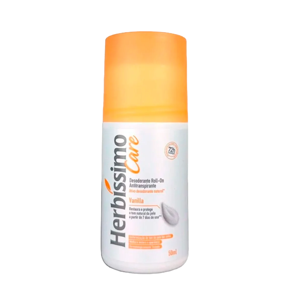 Desodorante Roll-On Herbíssimo Care Vanilla 50ml