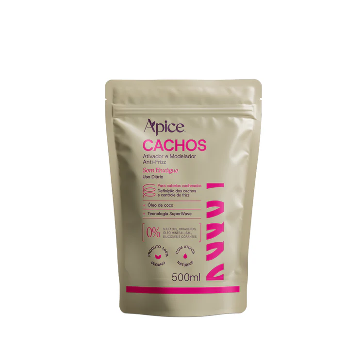 Refil Ativador Ápice cachos Anti-Frizz 500g