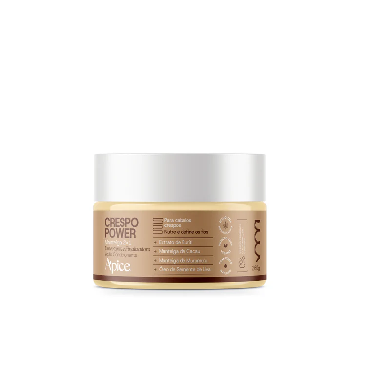 Manteiga Ápice Crespo Power Umectante e Finalizadora 260g
