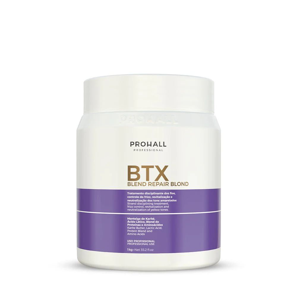 Creme De Tratamento Prohall Btx Blend Repair Blond 1Kg