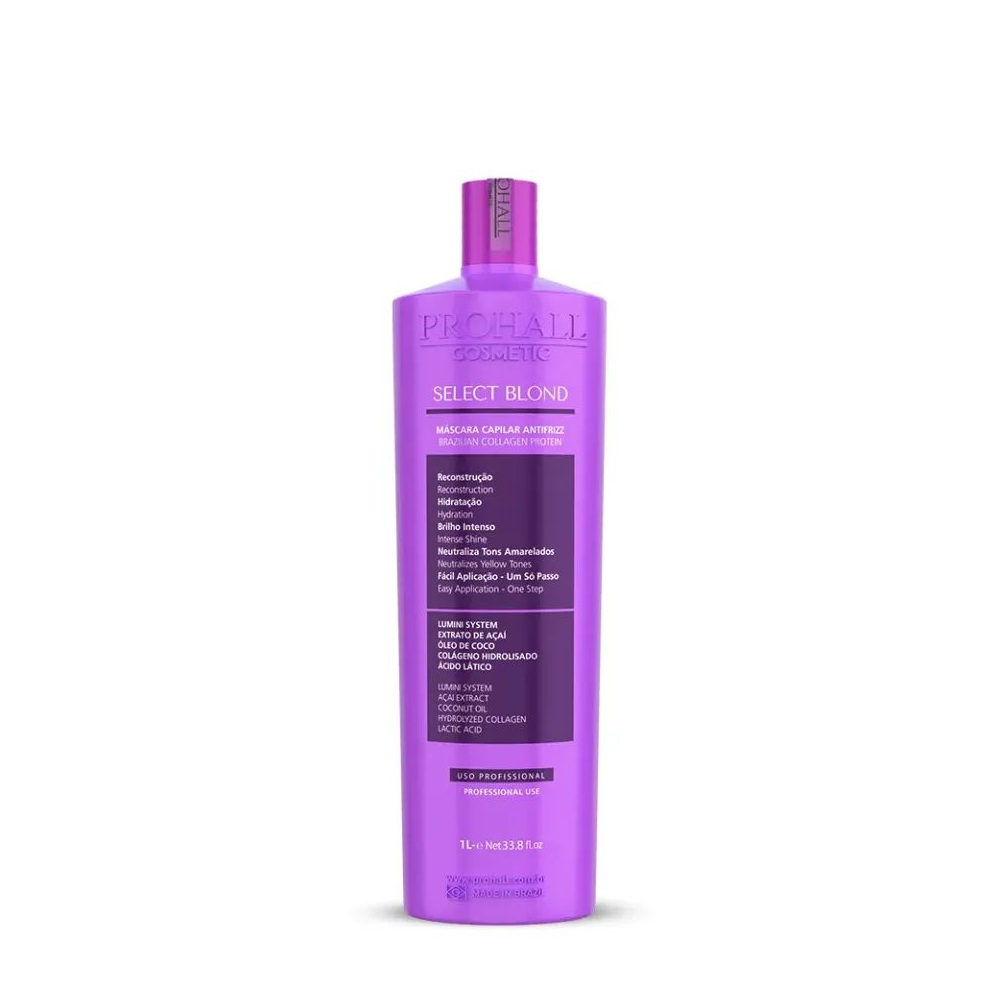 Máscara Prohall Select Blond 1L