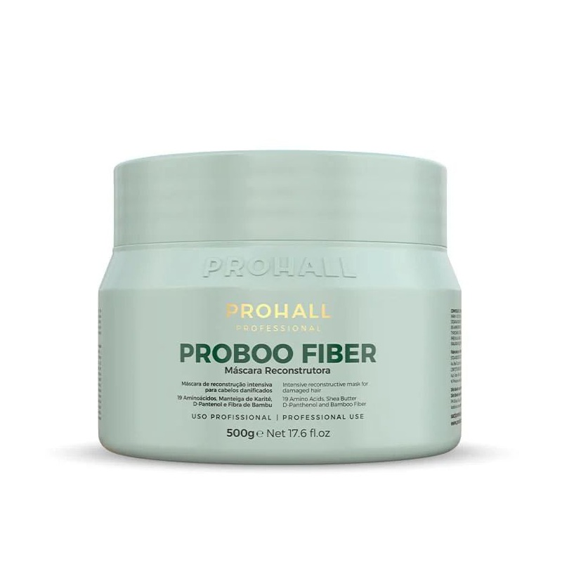 Máscara Prohall Reconstrução Proboo Fiber 500G