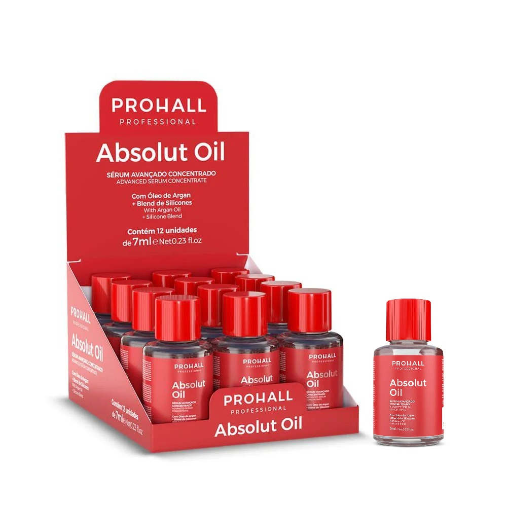 Sérum Avançado Concentrado Prohall Absolut Oil 7ml