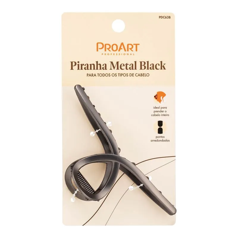 Piranha Proart Laço Preta Ref. PDC63B