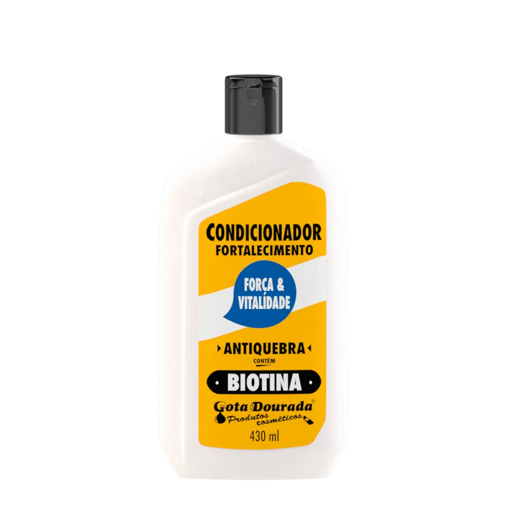 Condicionador Gota Dourada Fortalecimento Biotina 430ml