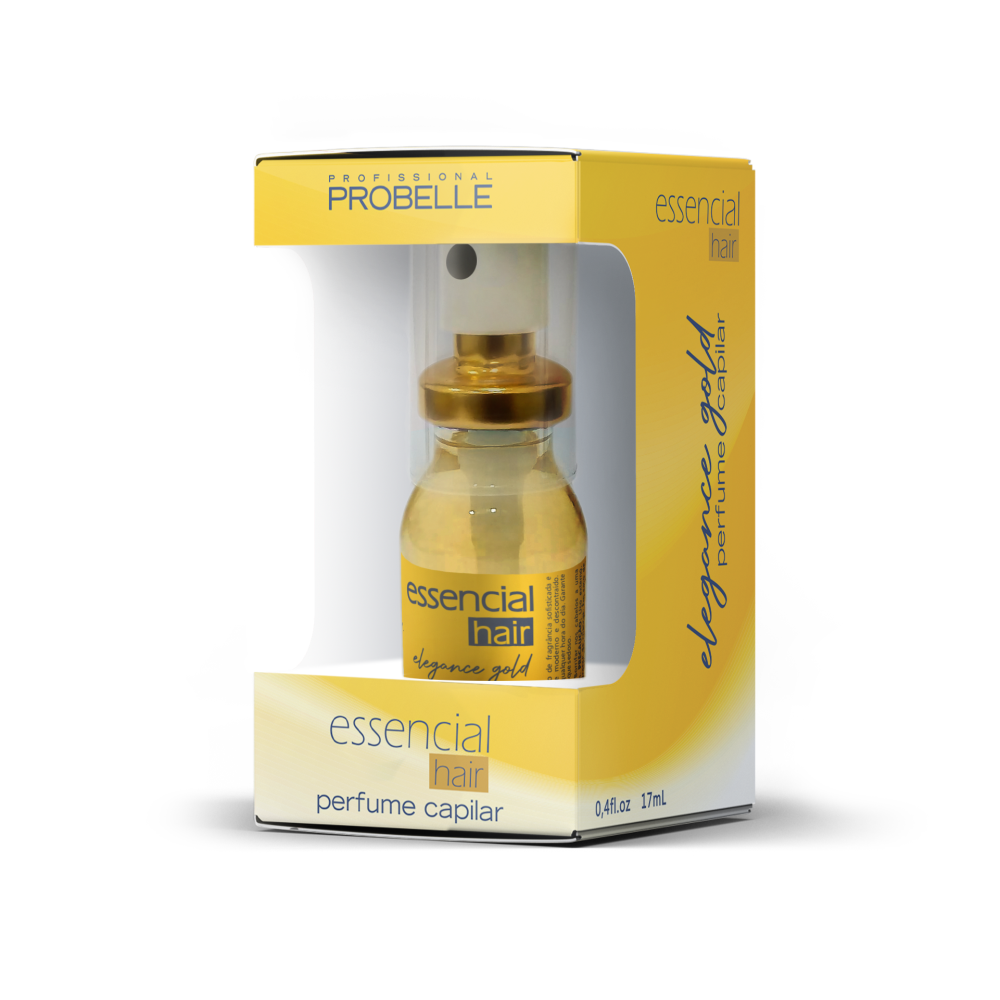 Perfume Capilar Probelle Elegance Gold 17ml