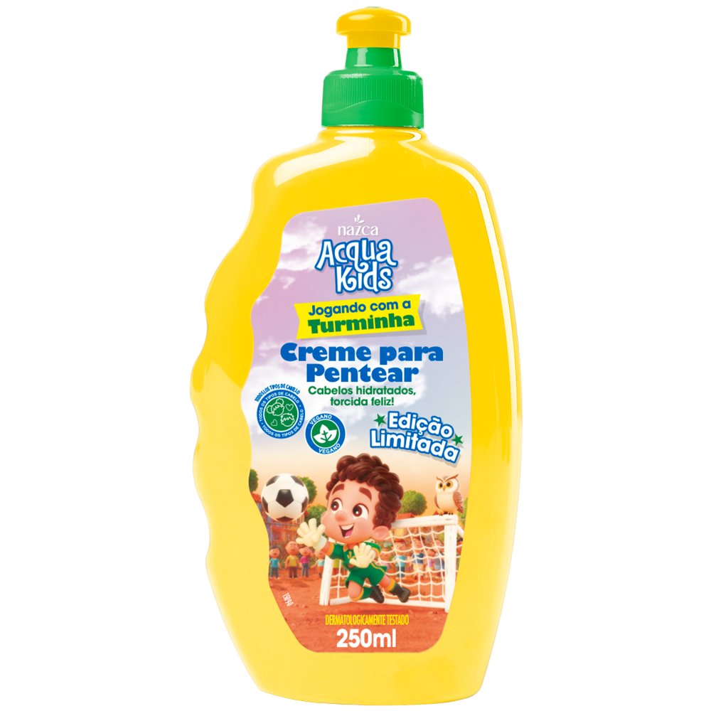Creme Para Pentear Acqua Kids Jogando Com A Turminha 250ml
