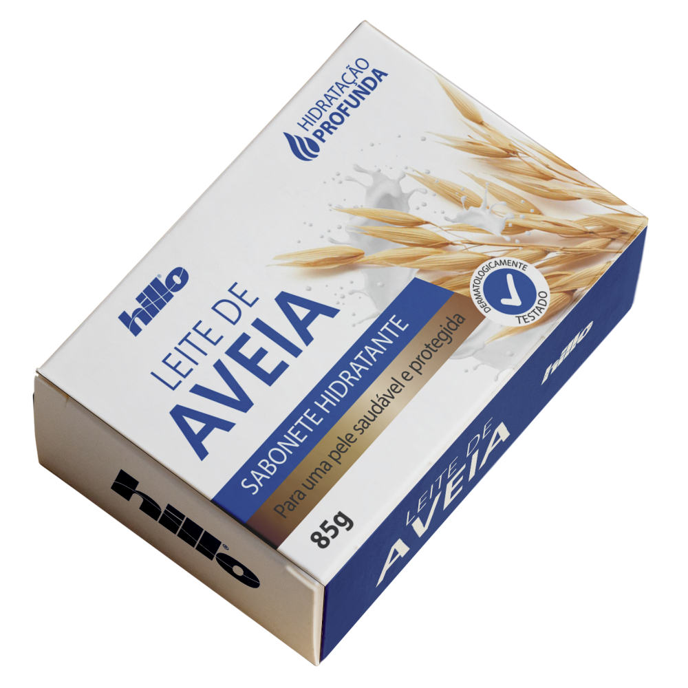 Sabonete Barra Hillo Leite De Aveia 85G