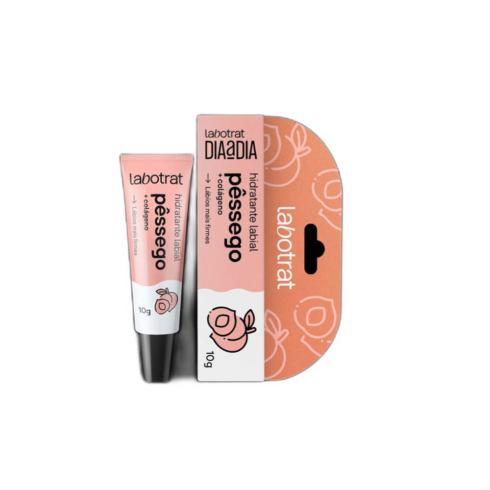 Hidratante Labial Labotrat Pêssego Dia A Dia 10G