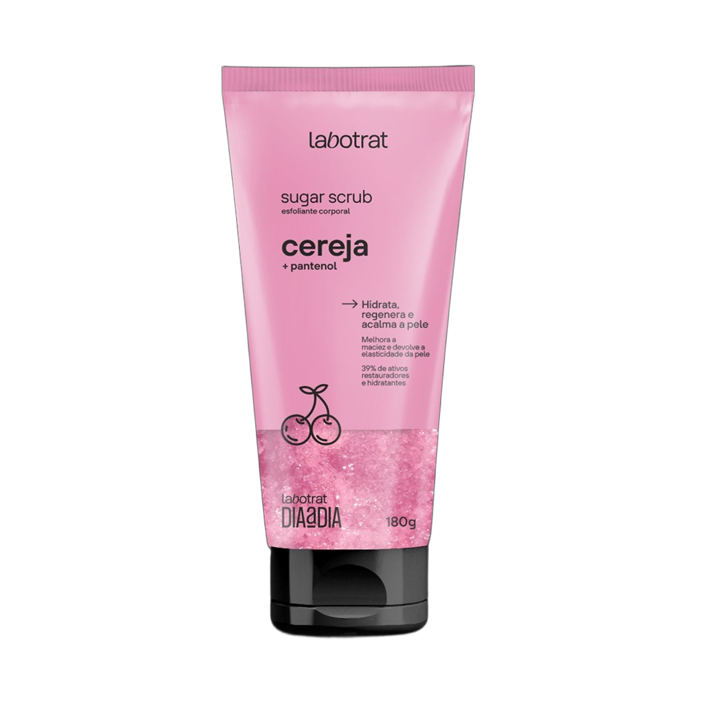 Esfoliante Labotrat Dia a Dia Sugar Scrub Cereja 180g