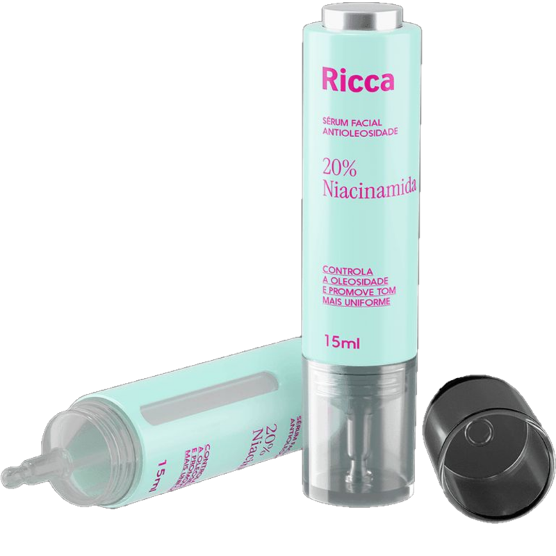 Sérum Facial Ricca Belliz 15ml Antioleosidade 20% Niacinamida Ref. 3841