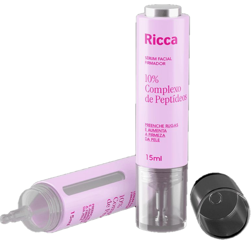 Sérum Facial Ricca Belliz 15ml Firmador 10% Peptídeos Ref. 3843
