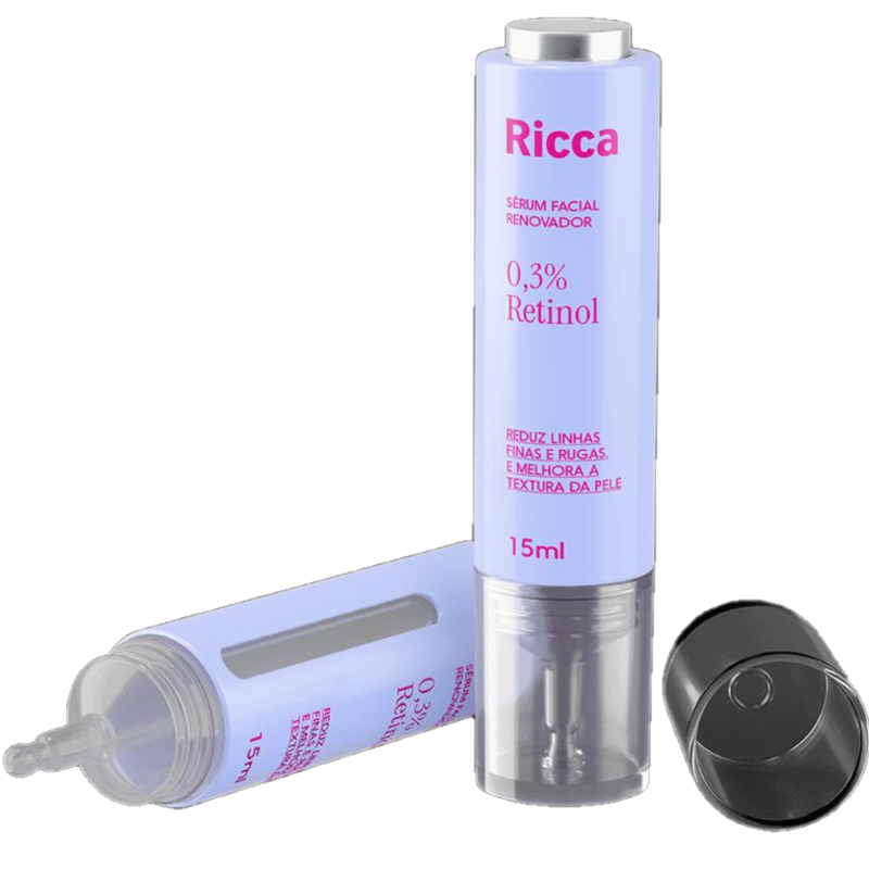 Sérum Facial Ricca Belliz 15ml Renovador 0,3% Retinol Ref. 3842