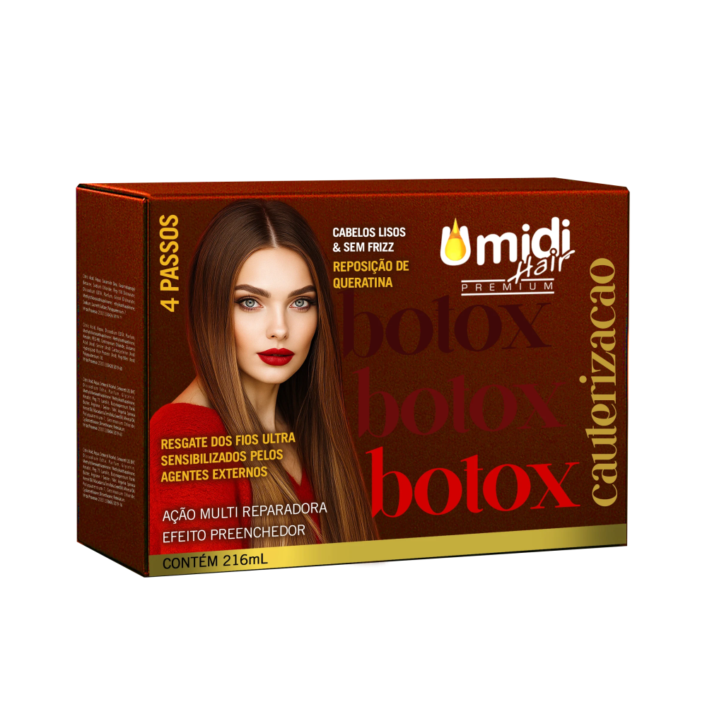 Cauterização Umidi Hair Botox 216ml