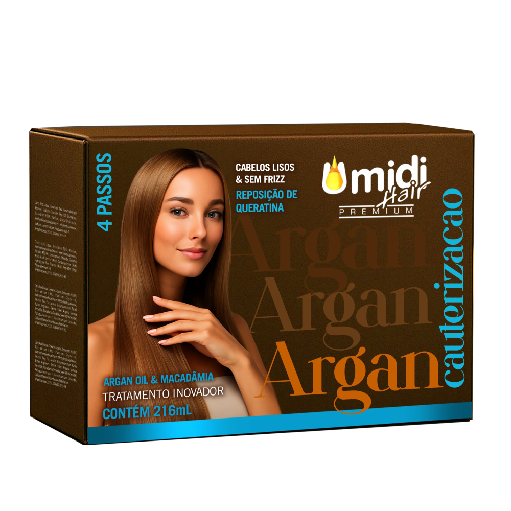 Cauterização Umidi Hair Argan 216ml