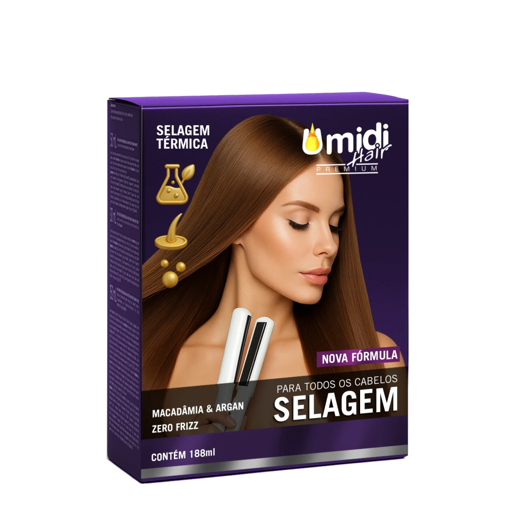 Selagem Umidi Hair Para Todos Os Tipos De Cabelos 188ml