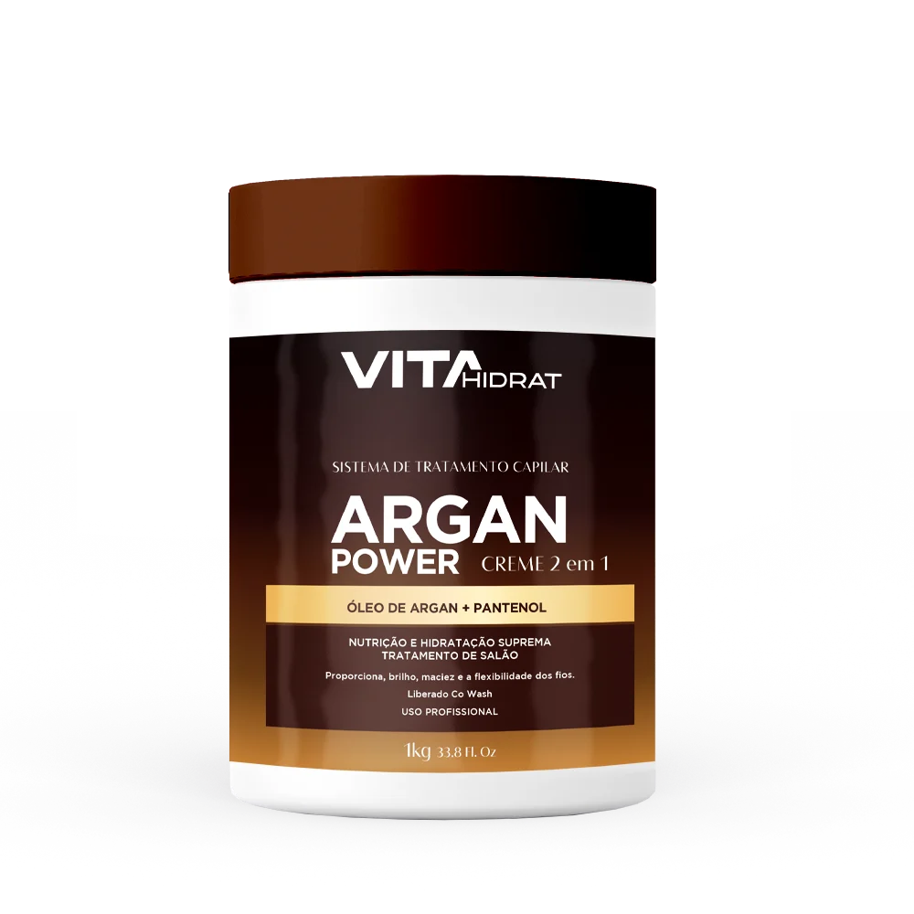 Máscara VitaHidrat 2 em 1 Argan 1kg