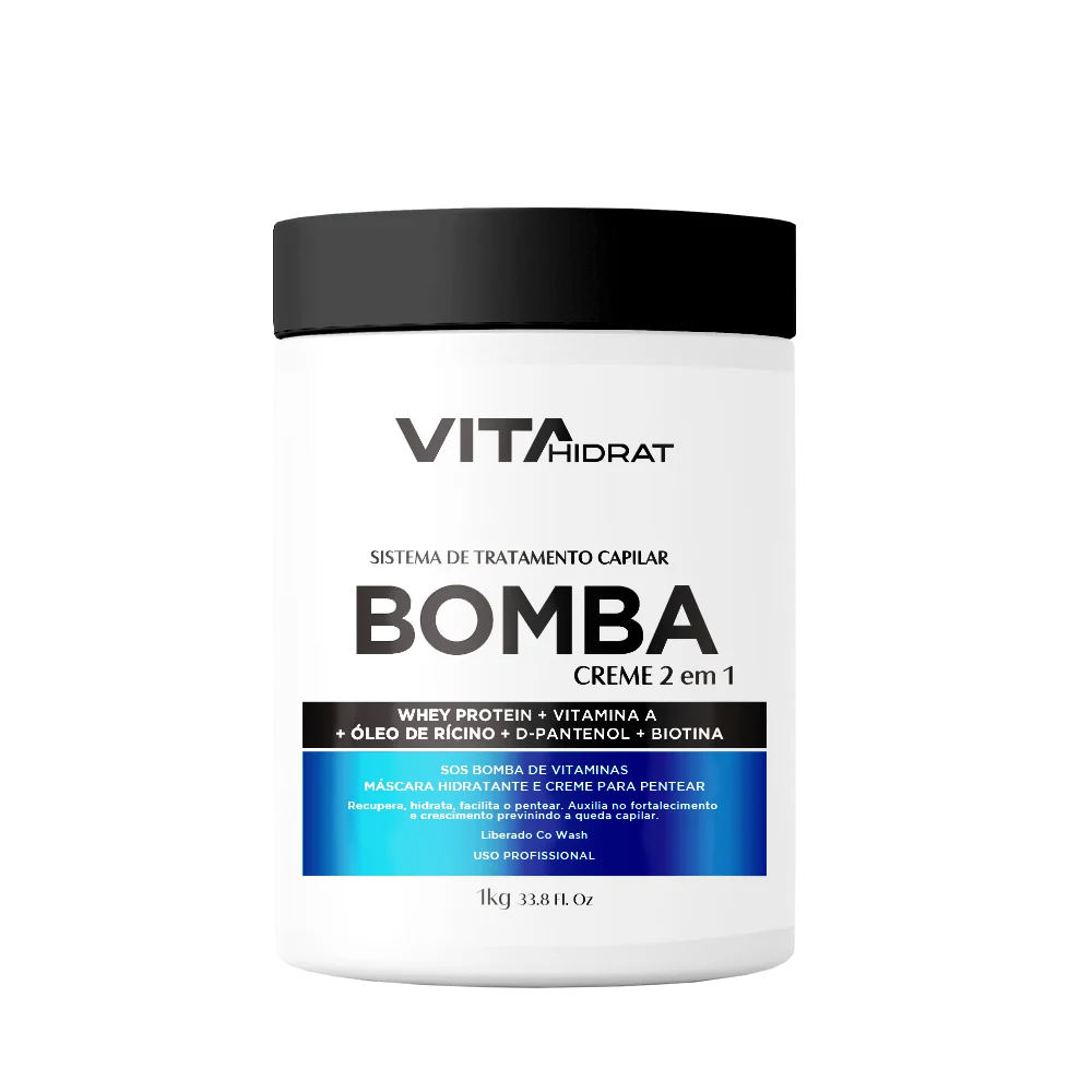 Máscara VitaHidrat 2 em 1 Bomba 1kg