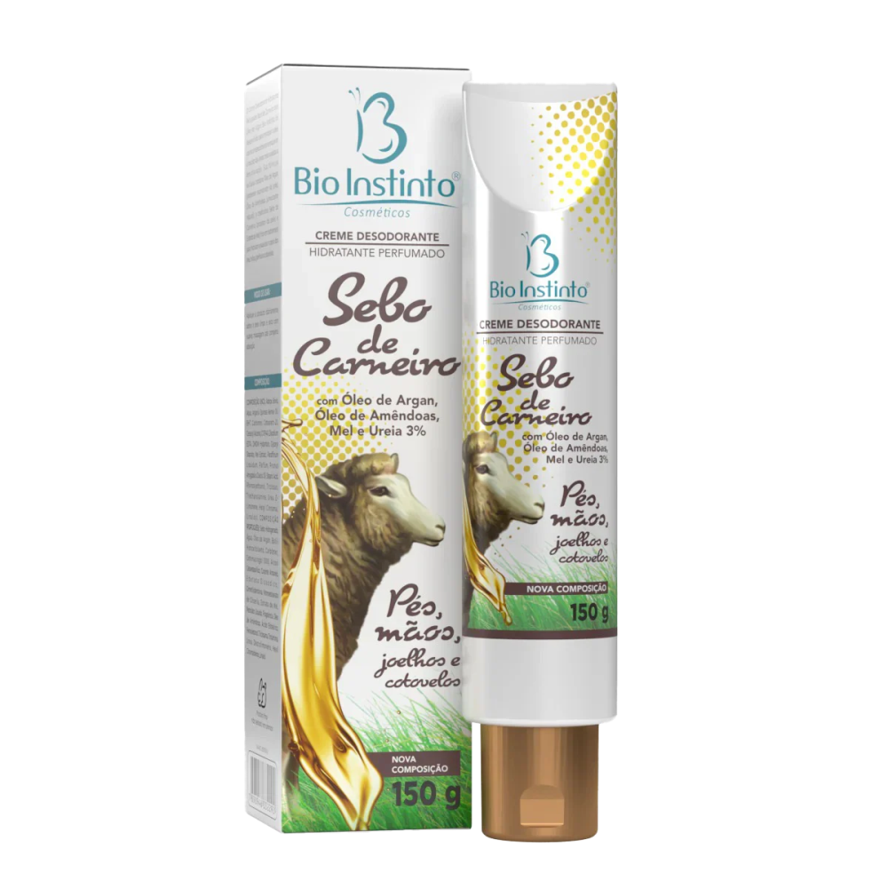 Creme Hidratante Bio Instinto Sebo De Carneiro 150g