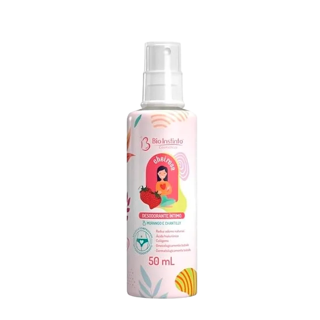 Desodorante Íntimo Bio Instinto Morango E Chantilly 50ml