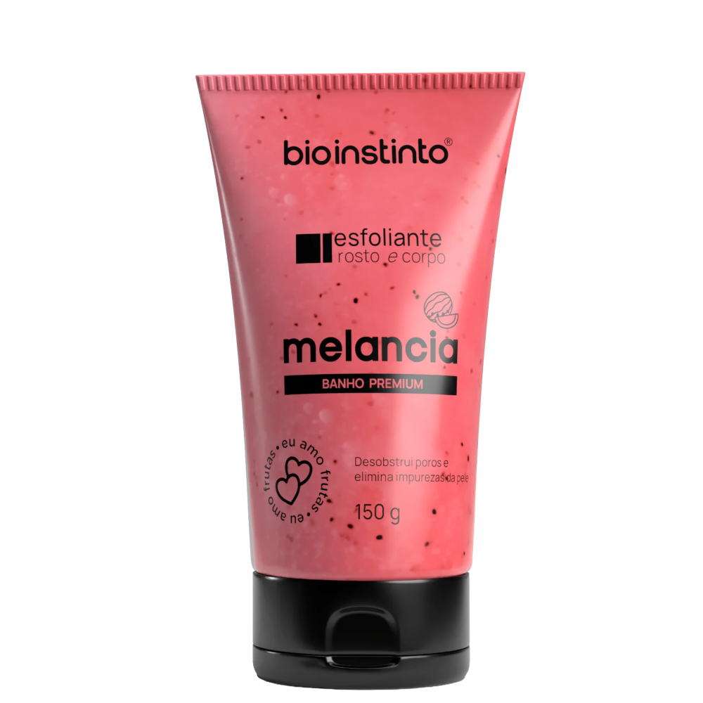 Esfoliante Rosto E Corpo Bio Instinto Melancia 150g