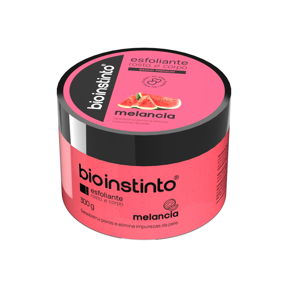 Esfoliante Corpo E Rosto Bio Instinto Melancia 300g