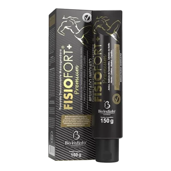 Pomada Massageadora Bio Instinto Fisiofort + Premium 150g