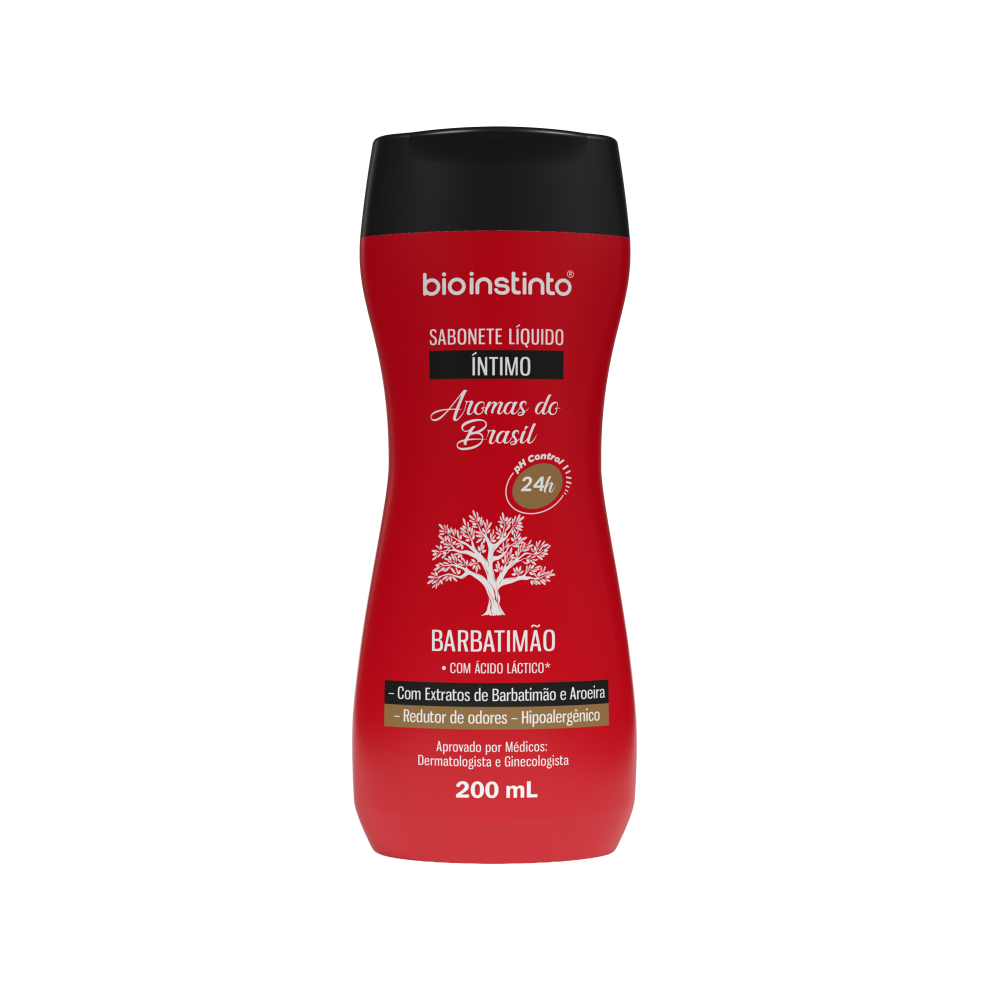 Sabonete Íntimo Bio Instinto Aromas Do Brasil Barbatimão 200ml