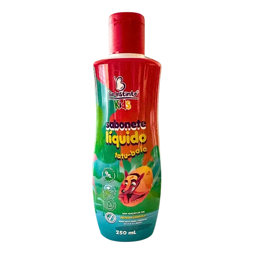 Sabonete Líquido Bio Instinto Kids Tatu-Bola 250ml