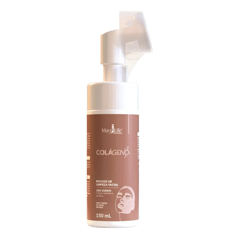 Mousse de Limpeza Facial Bio Instinto Mary Life Colágeno 150ml
