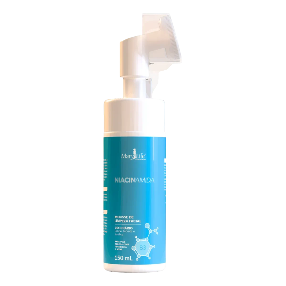 Mousse de Limpeza Facial Bio Instinto Mary Life Niacinamida 150ml