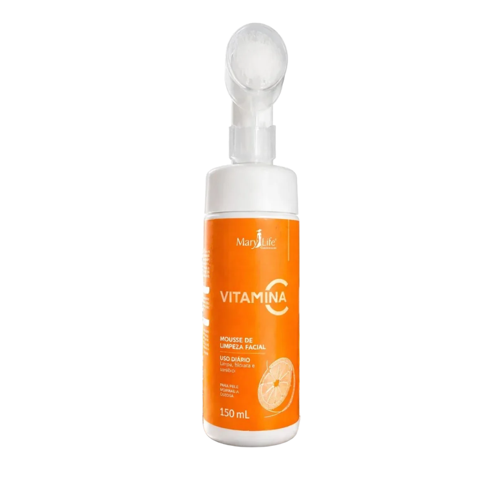 Mousse de Limpeza Facial Bio Instinto Mary Life Vitamina C 150ml