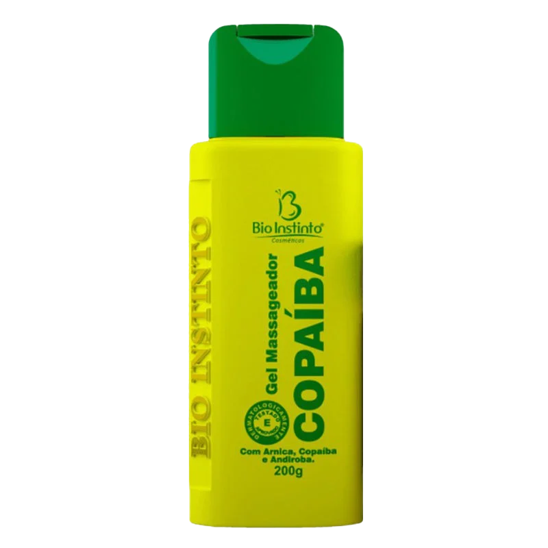 Gel Massageador Bio Instinto Copaíba Com Arnica E Andiroba 200g