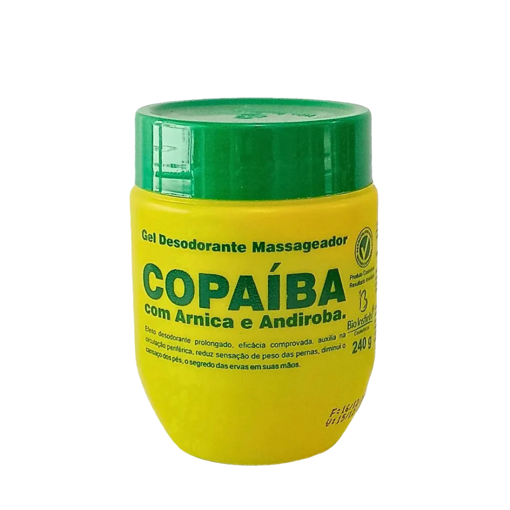 Gel Massageador Bio Instinto Copaíba Com Arnica E Andiroba 240g